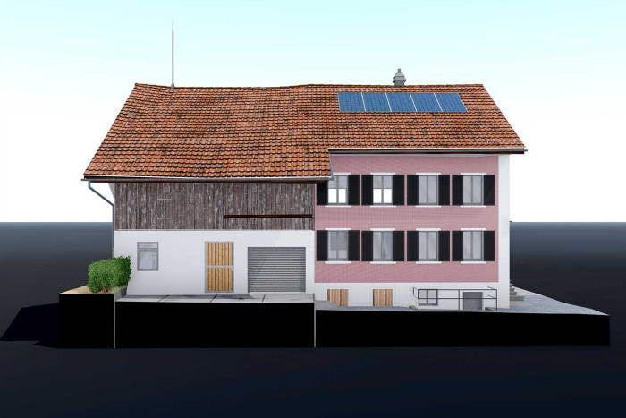 Wohnhaus mit Stall
