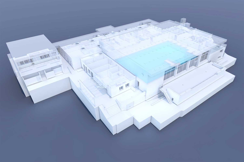 3D-CAD-Modell, Frick Vitamare im Aargau, HMQ AG