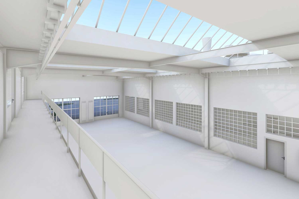 Winterthur, 3D-Modell Industrie Depot, HMQ AG