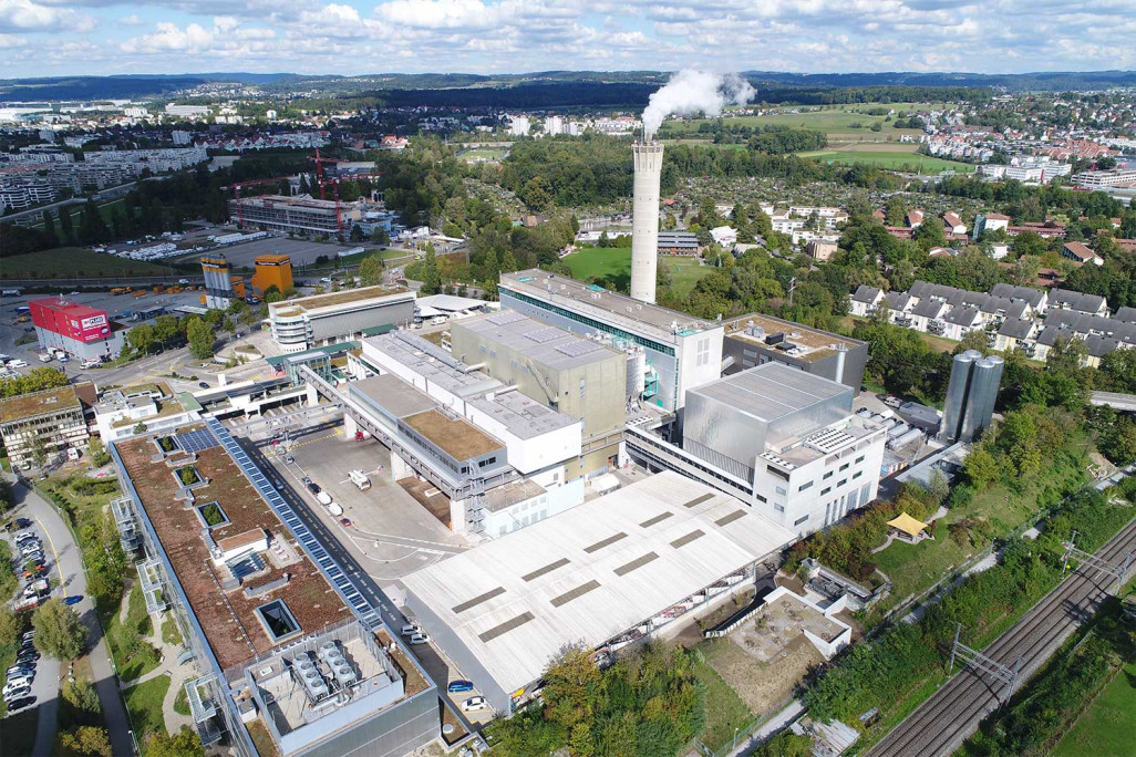 Zürich, KHKW Hagenholz Areal, HMQ AG