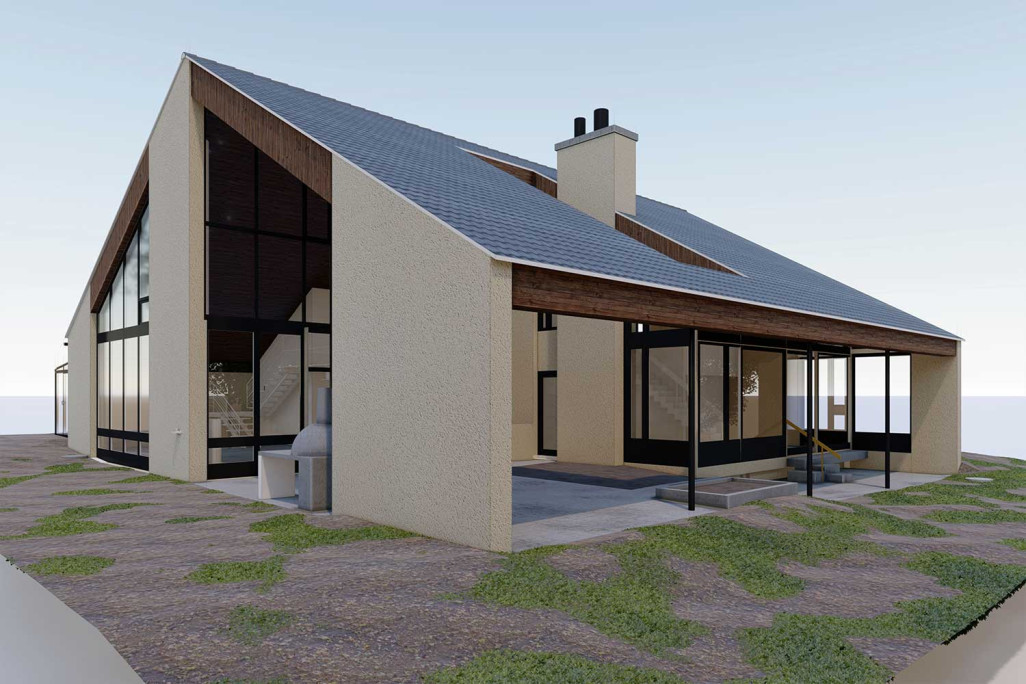 Greifensee ZH, Gebäudevermessung 3D-Modell, HMQ AG