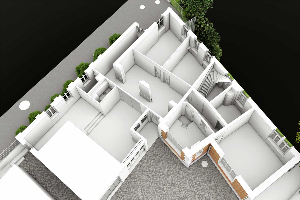 Zürich ZH, Rämiburg, 3D-Grundriss, HMQ AG