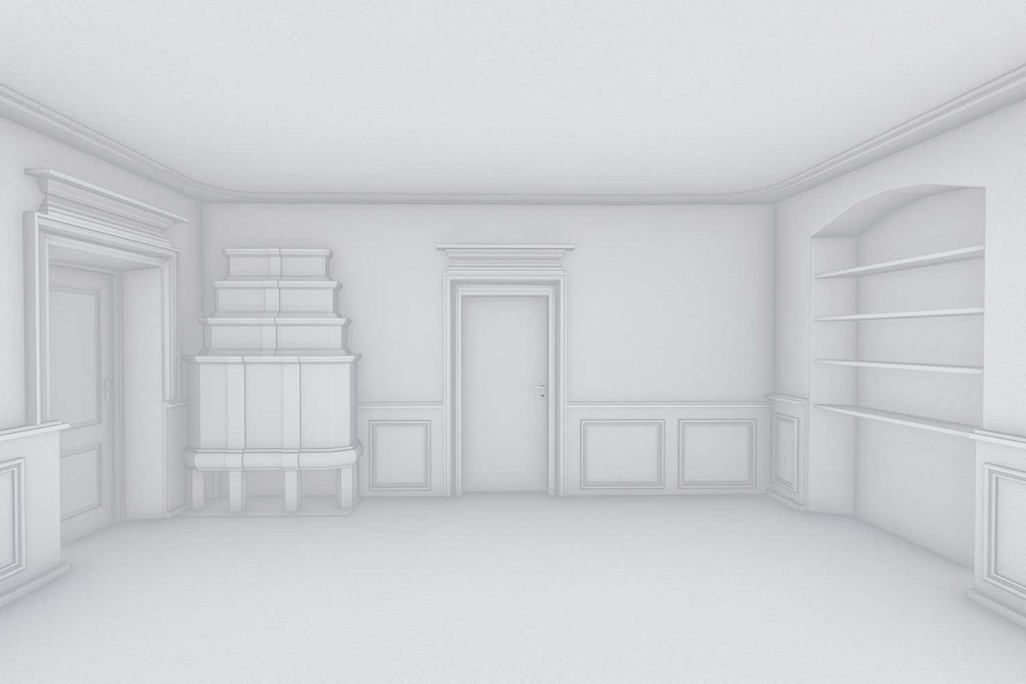 Flims GR, Gebäudevermessung, 3D Raum, HMQ AG