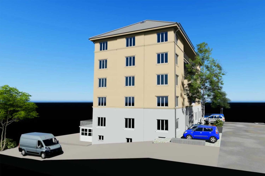Vom 2D-Fassadenplan zum 3D-Modell, HMQ AG