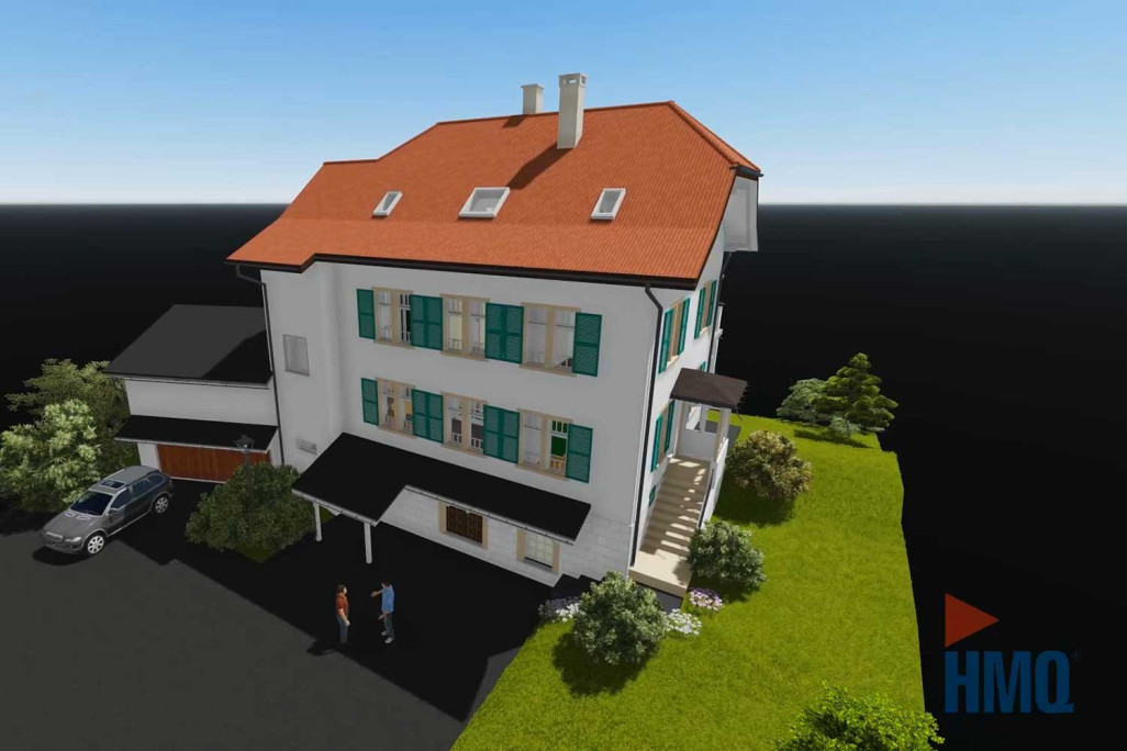 3D-Modell aus 3D-Modellierung, HMQ AG