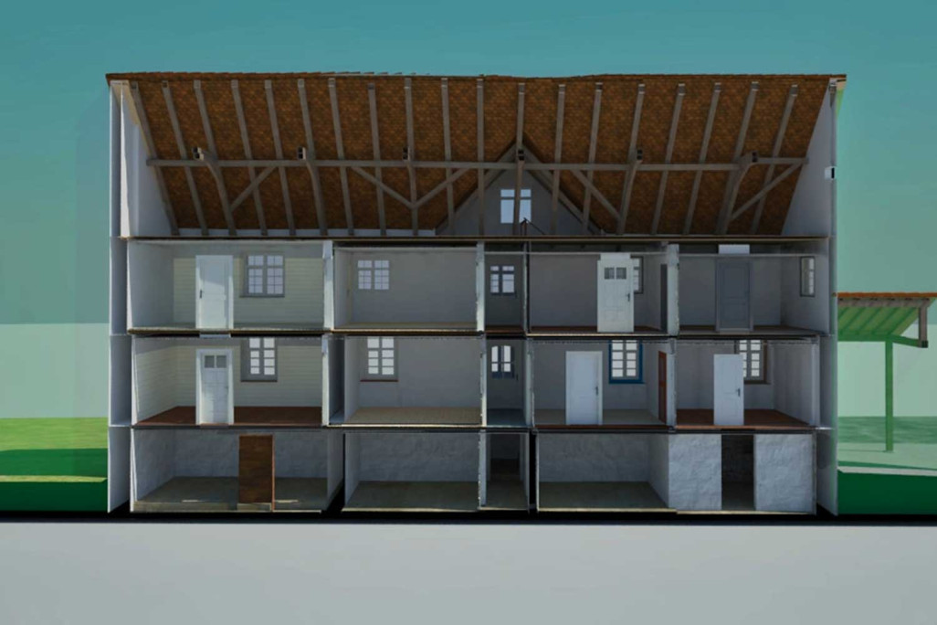 3D-Modell aus 2D-Plan, HMQ AG