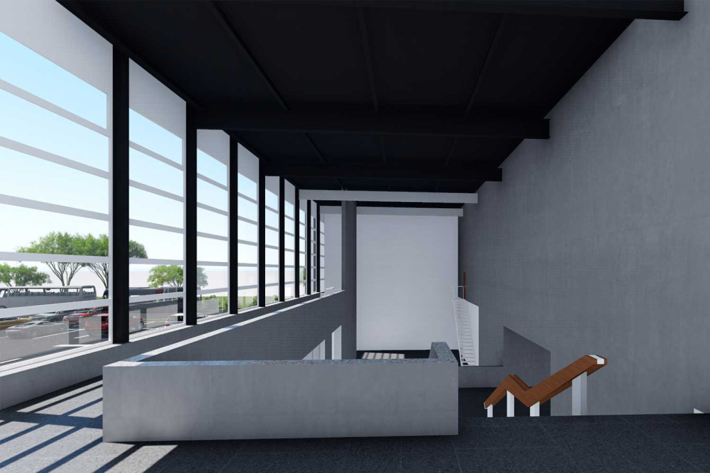 Näfels GL, Sportzentrum Lintharena, 3D-Modellierung in ArchiCAD, HMQ AG
