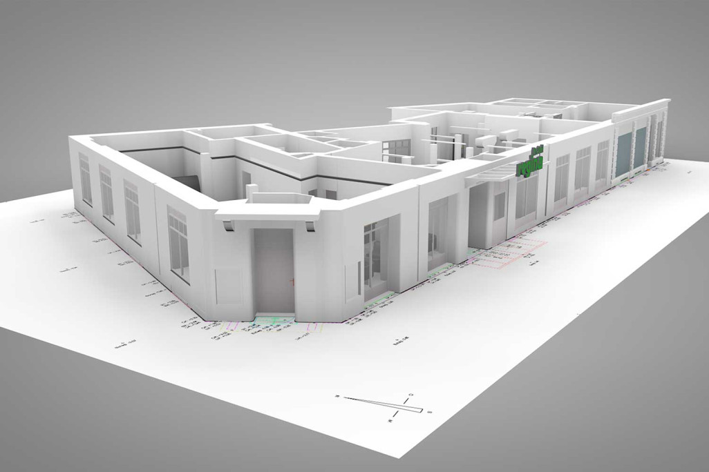 3D-Modell in Zürich, HMQ AG