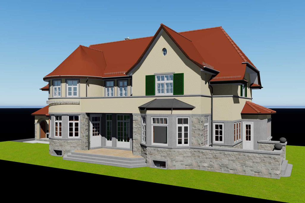 3D-Modell ArchiCAD, HMQ AG