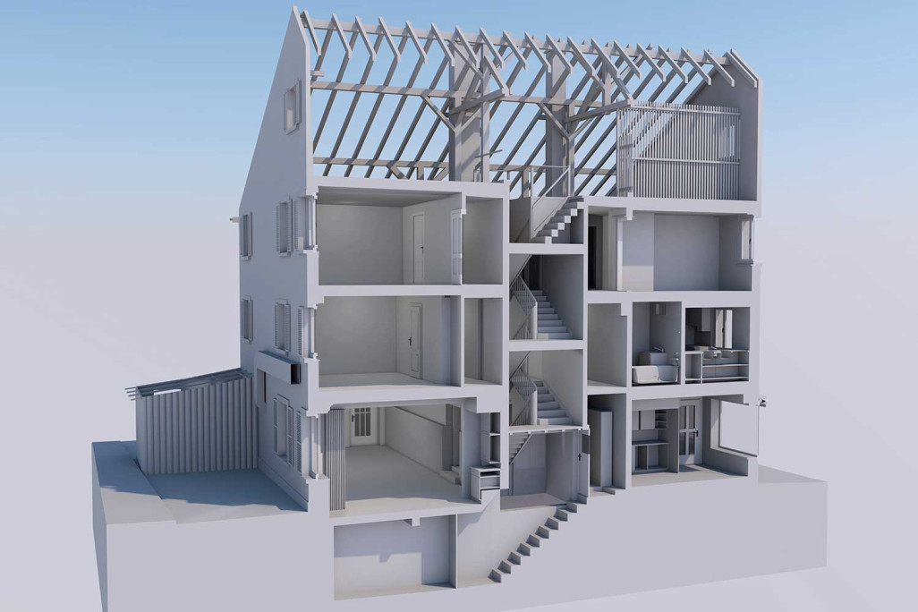 3D-CAD-Modellierung, ArchiCAD, HMQ AG