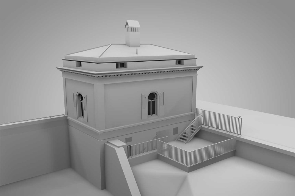 Bern, 3D-Modell Zollhaus, HMQ AG