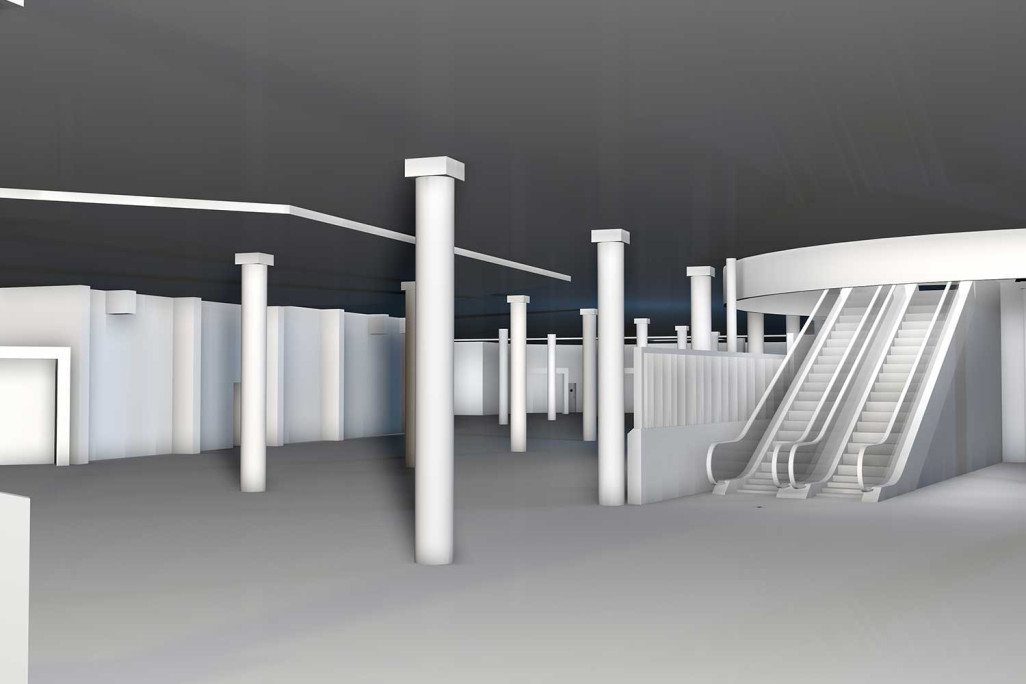 Zürich, Migros Limmatplatz, 3D-Modell, HMQ AG