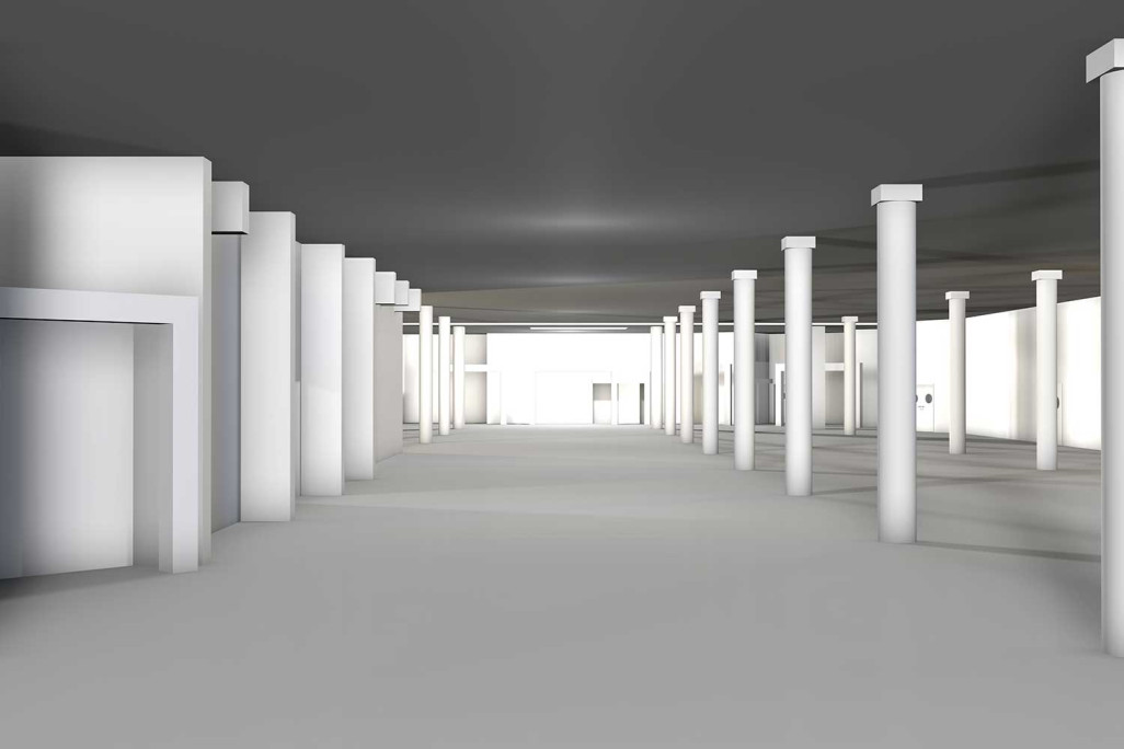 Zürich, Migros Limmatplatz, 3D-Modell, HMQ AG