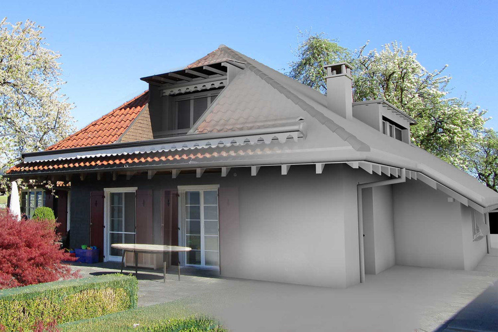 3D-CAD-Modell aus Gebäudeaufnahme, HMQ AG