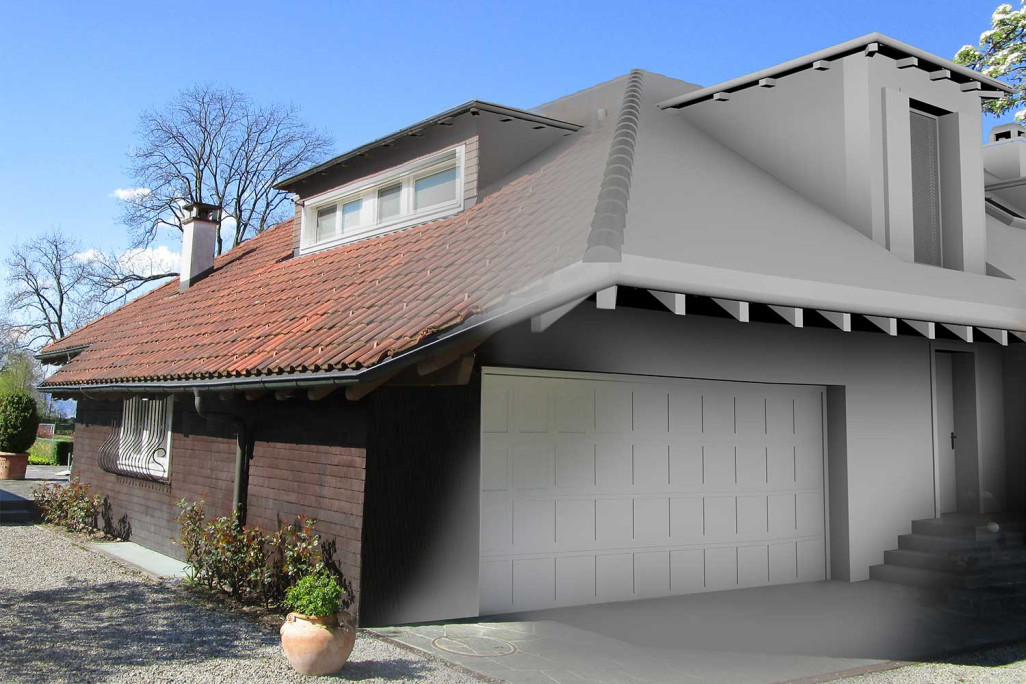 3D-CAD-Modell aus Gebäudevermessung, HMQ AG