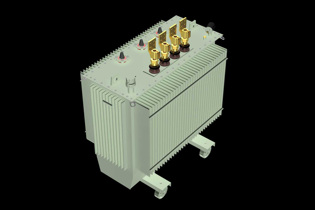 Hamilton, 3D-Modell Trafo, HMQ AG