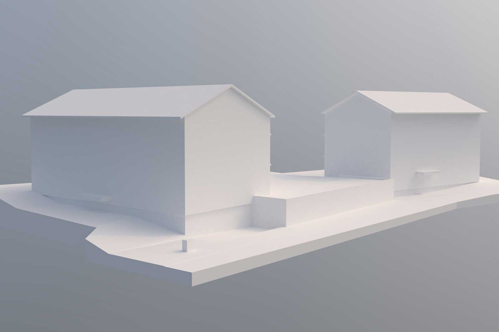 3D-Volumenkörper für Berechnung der Baumasse in Qubikmeter, HMQ AG