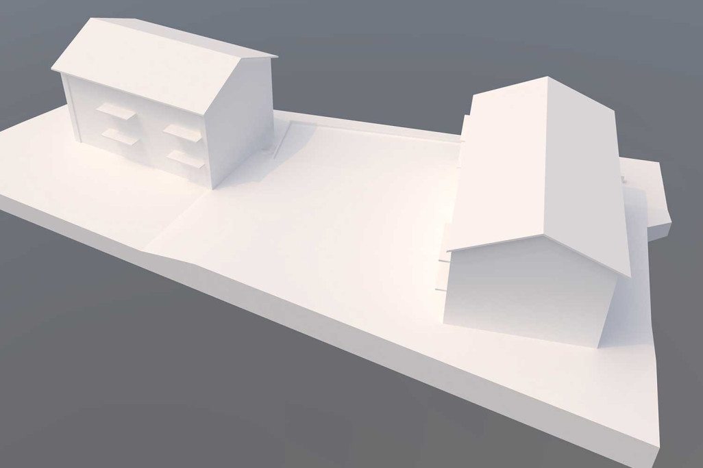 3D-Volumenkörper für Baumassenberechnung, HMQ AG