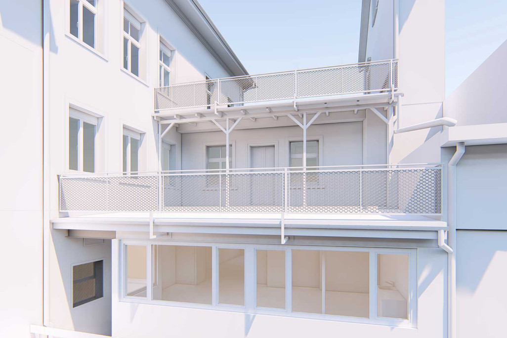 3D-Modell in ArchiCAD, HMQ AG