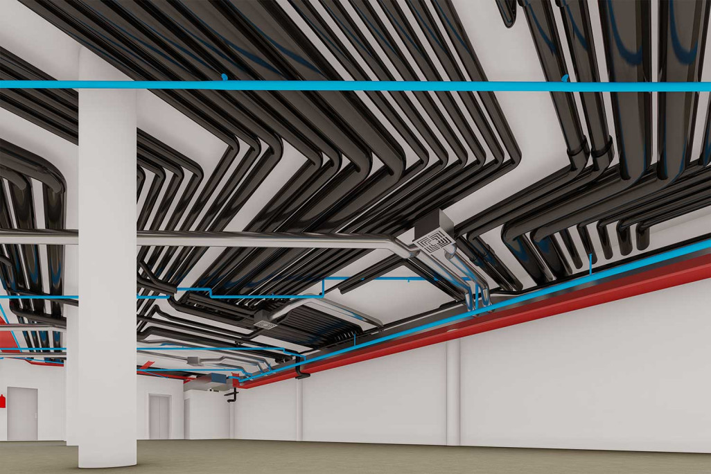 3D-Modellierung mit Haustechnik, HMQ AG