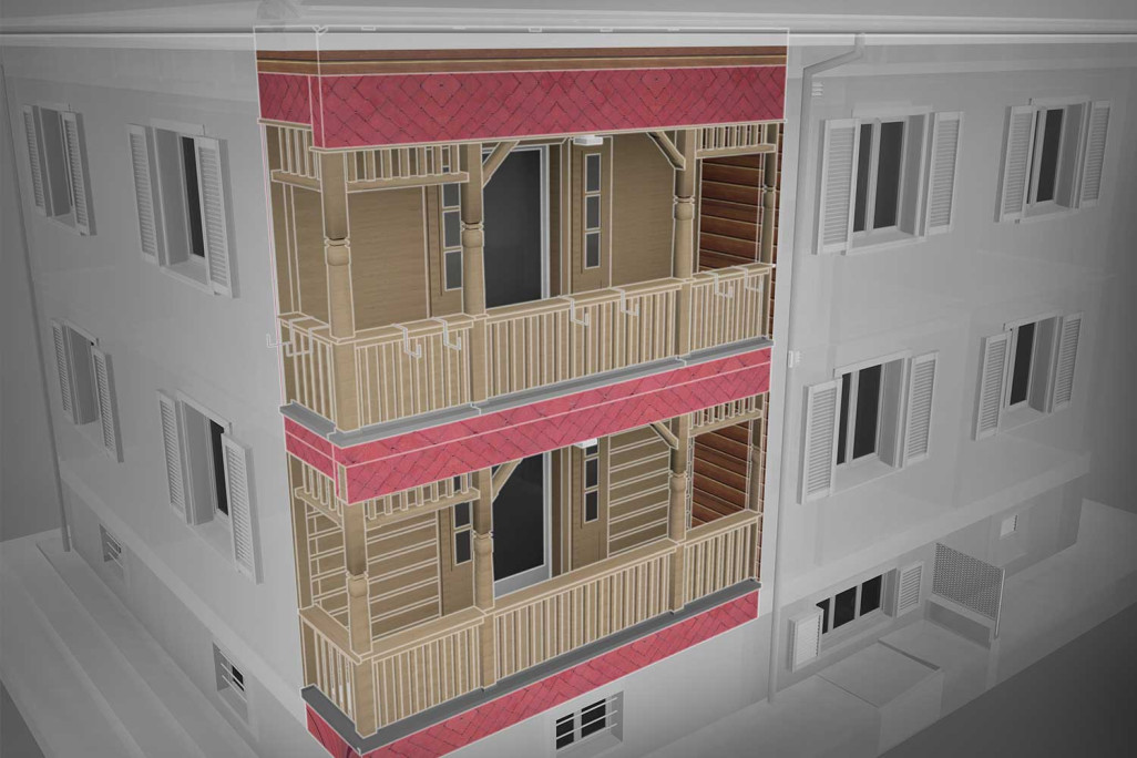 3D-Modeling, Level of Detail 250, HMQ AG