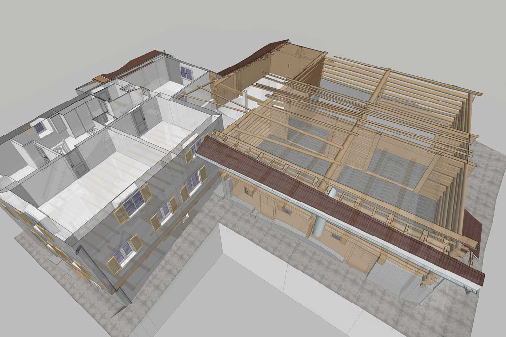 3D-Modellierung in ArchiCAD, 3D-Grundriss, HMQ AG
