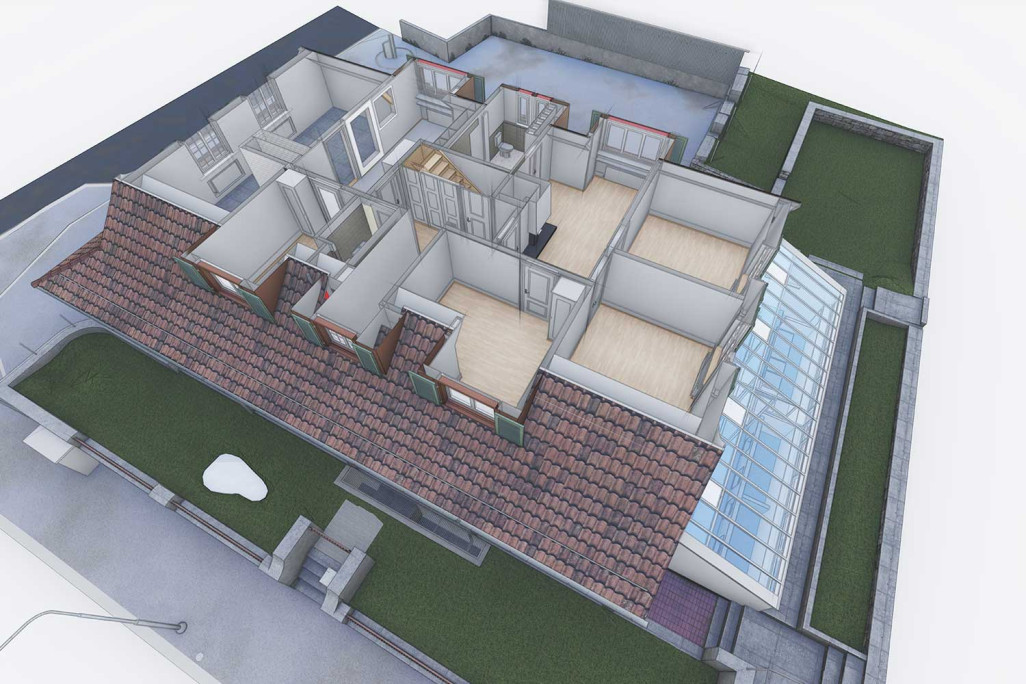 3D-CAD Grundriss, HMQ AG