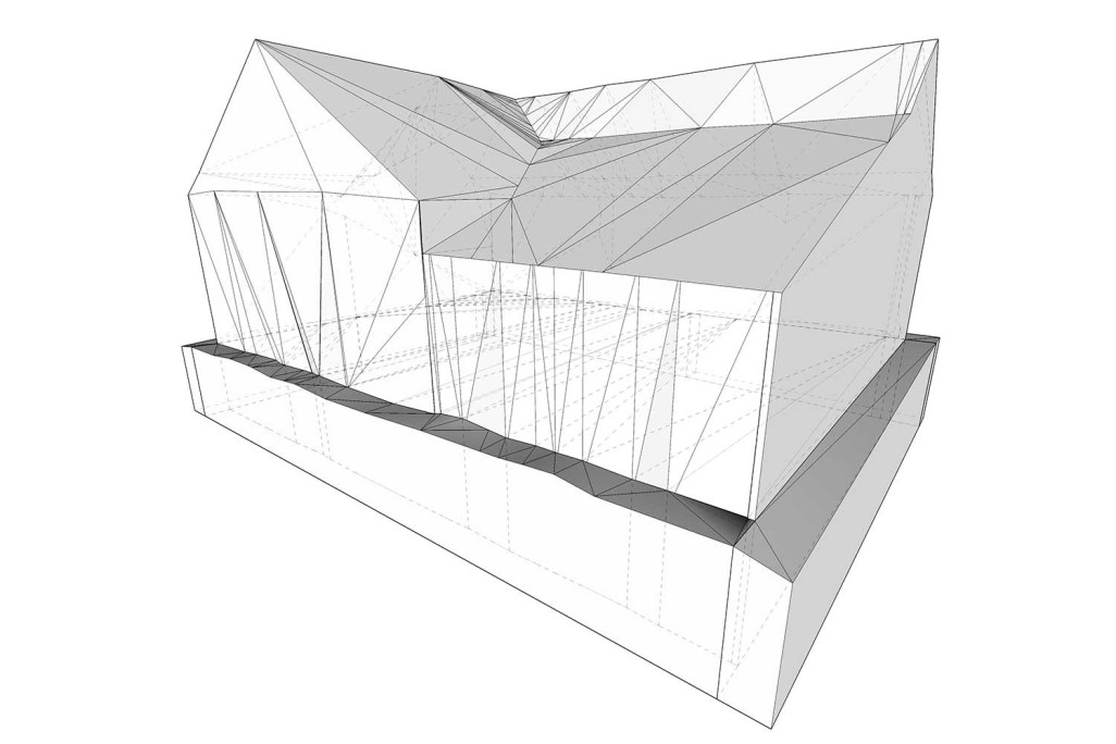 3D-CAD-Modell der Kubatur, Level of Detail 100, HMQ AG