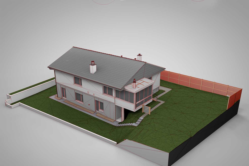 3D-CAD-Modell mit Umgebung, HMQ AG