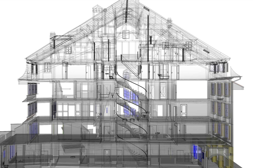 3D-Modellierung Schnitt, HMQ AG