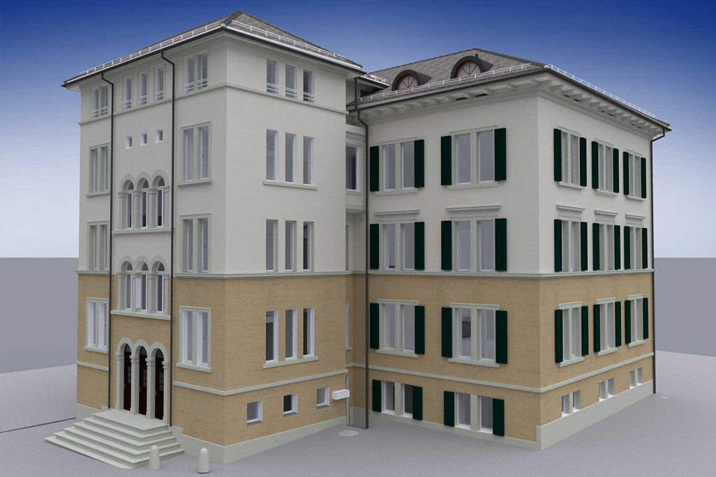 3D-CAD-Modell aus Vermessung, HMQ AG