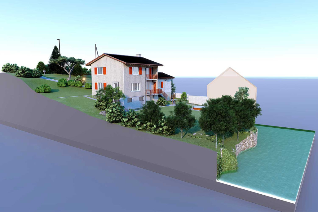3D-Modell mit Umgebung, HMQ AG