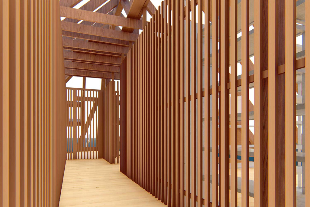 3D-Dachstock, Modeling, HMQ AG