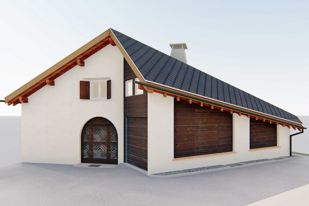 3D-Modell im CAD ArchiCAD, HMQ AG
