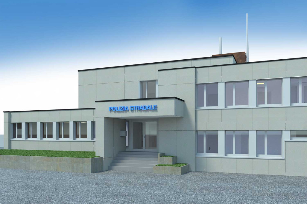 3D-Modell für Hochbauamt Graubünden, HMQ AG