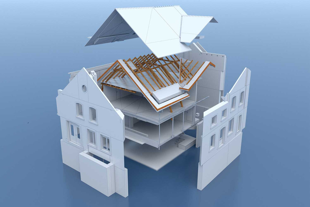 Zürich, 3D-Model, HMQ AG
