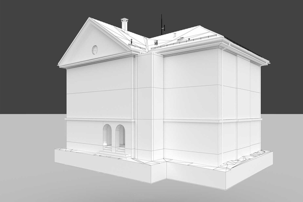 3D-Modell, Level of Detail LOD 100, HMQ AG