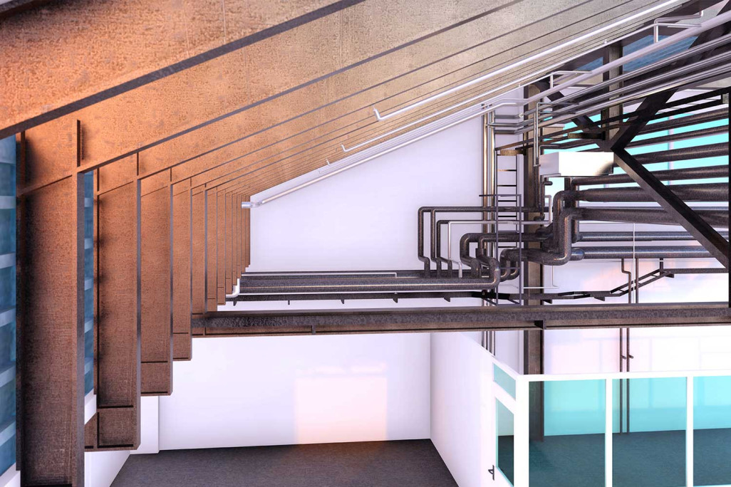 3D-CAD-Modellierung mit HLKS, HMQ AG