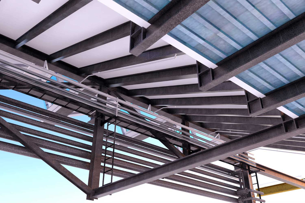 3D-CAD-Modellierung Tragkonstruktion, HMQ AG