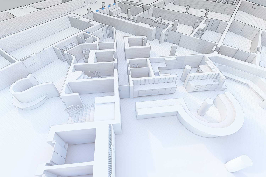 Hotel Schweizerhof, Graubünden, 3D-Grundriss, HMQ AG