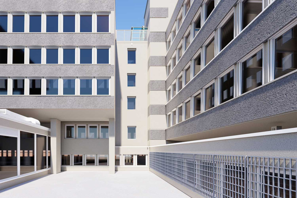 3D-BIM-Modell, Hochbauamt Graubünden, Strassenverkehrsamt, HMQ AG