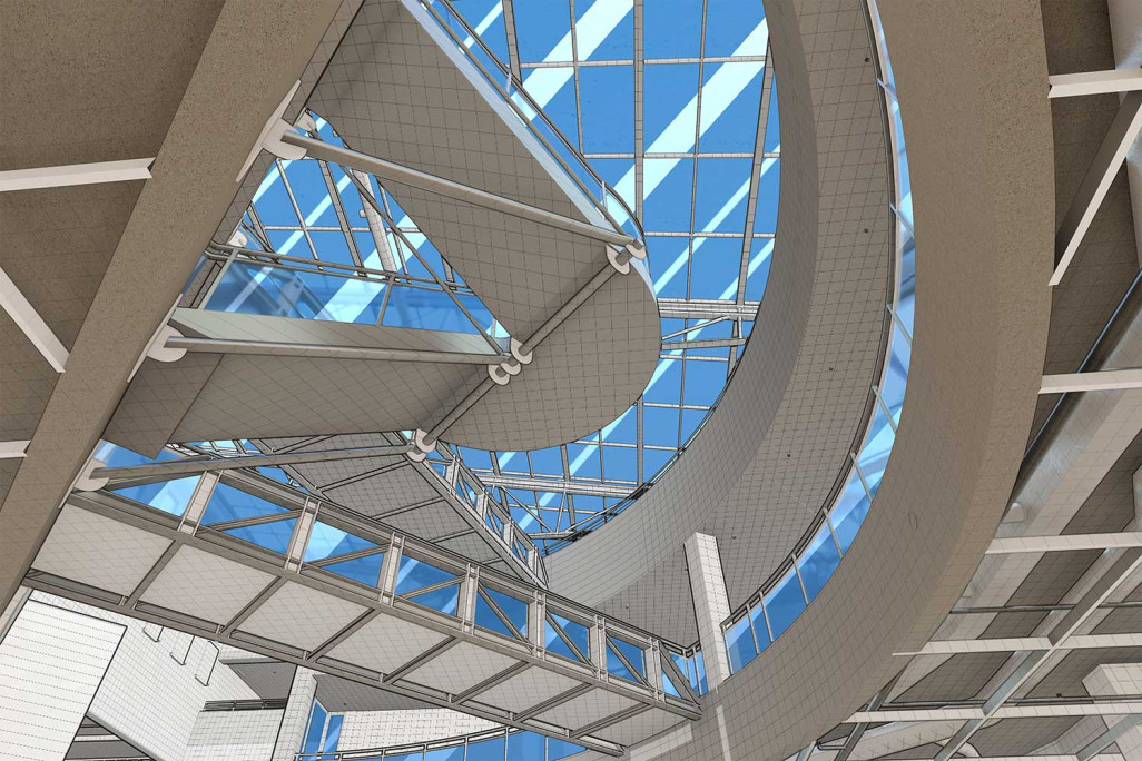 Olten, Migros Sälipark, 3D-Modell, HMQ AG