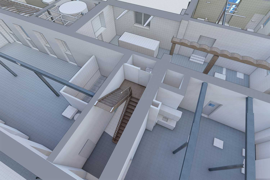 Werkstattgebäude, 3D-Grundriss, HMQ AG