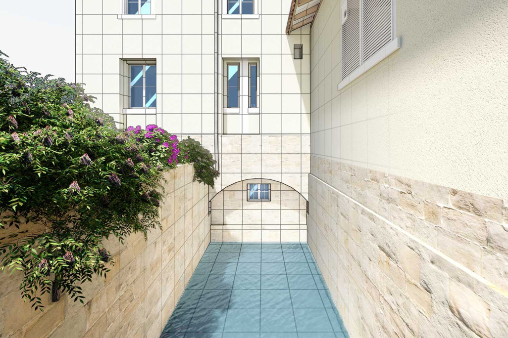 Werkstattgebäude, 3D-Modellierung, HMQ AG